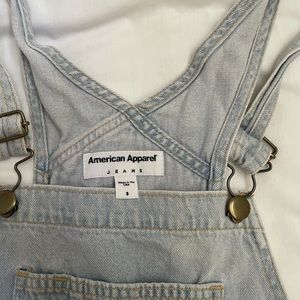 American apparel overalls